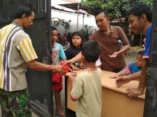 Pembagian daging hewan Qurban